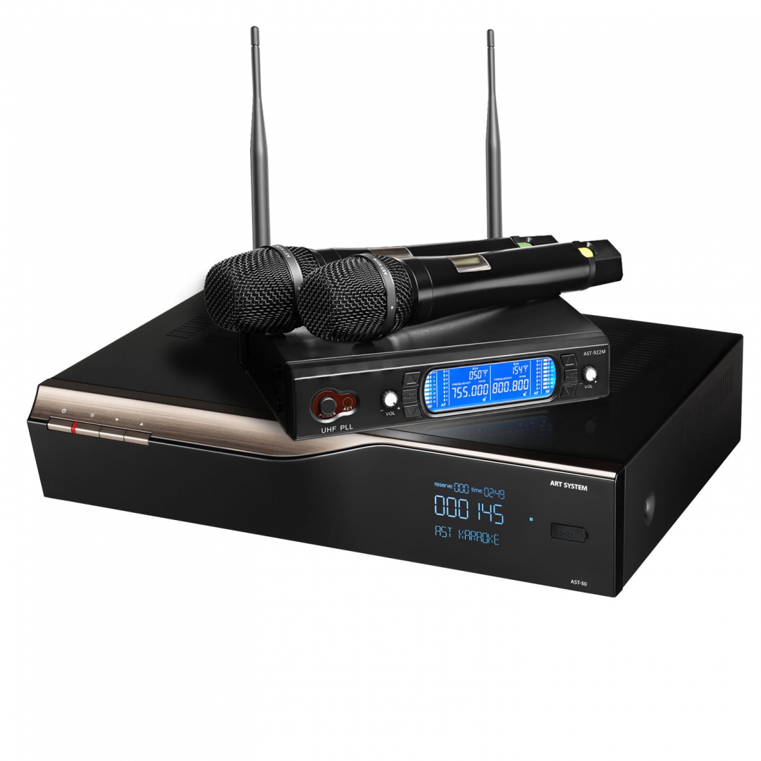караоке-комплект AST-50 c микрофонами в Чусовом