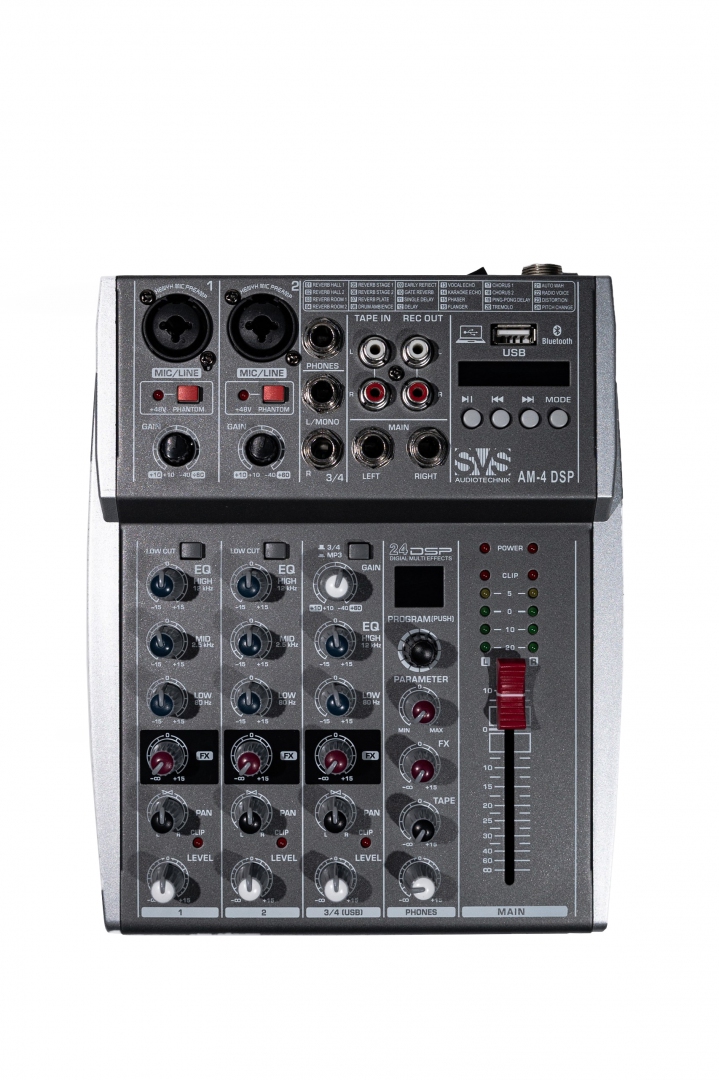 SVS Audiotechnik mixers AM-4 DSP Аналоговый микшерный пульт, 4-канала в Чусовом