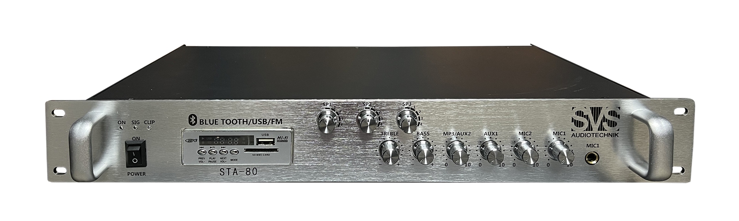 SVS Audiotechnik STA-80 Микшер-усилитель для систем Public Address в Чусовом