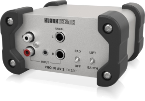 Klark Teknik DI 22P пассивный стерео директ-бокс в Чусовом