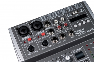 SVS Audiotechnik mixers AM-4 DSP Аналоговый микшерный пульт, 4-канала в Чусовом